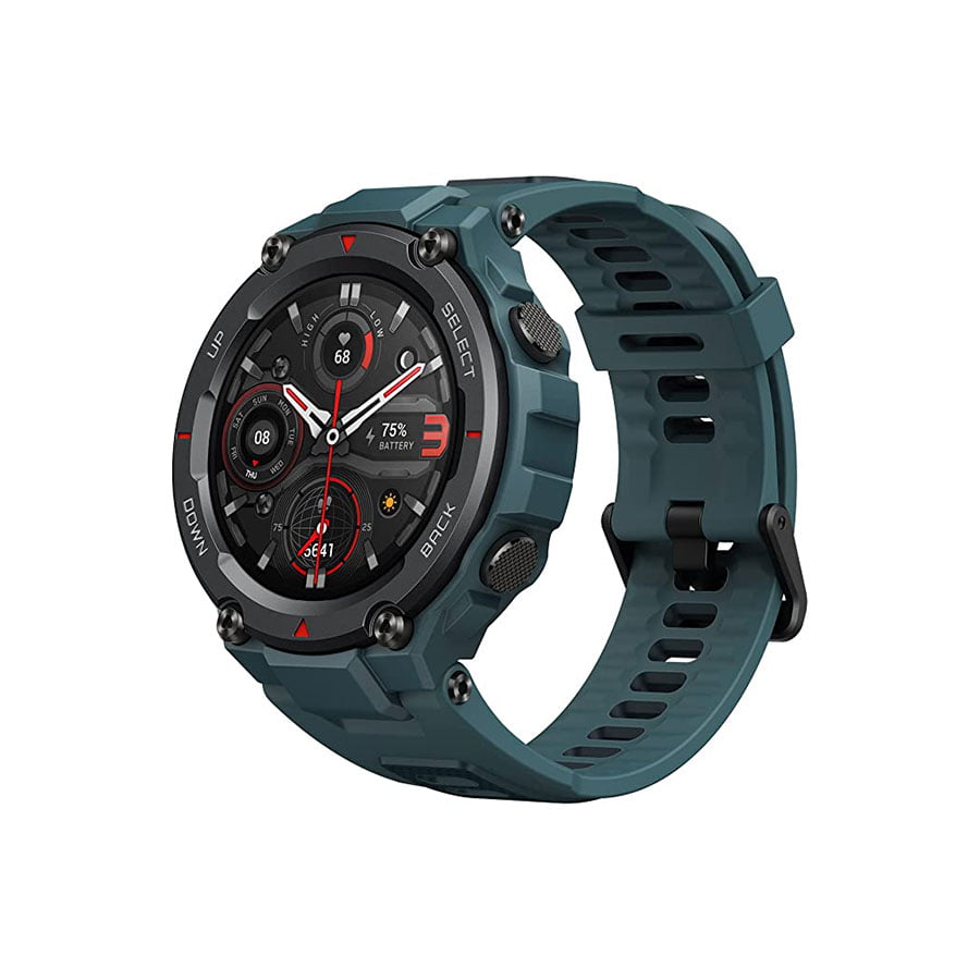 SMART-WATCH-T-REX-PRO-AMAZFIT-STEEL-BLUE