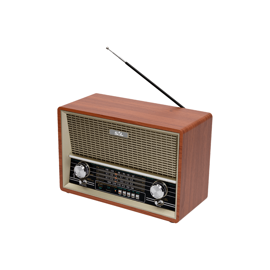 SAL Retro radio + BT bežični zvučnik RRT 4B