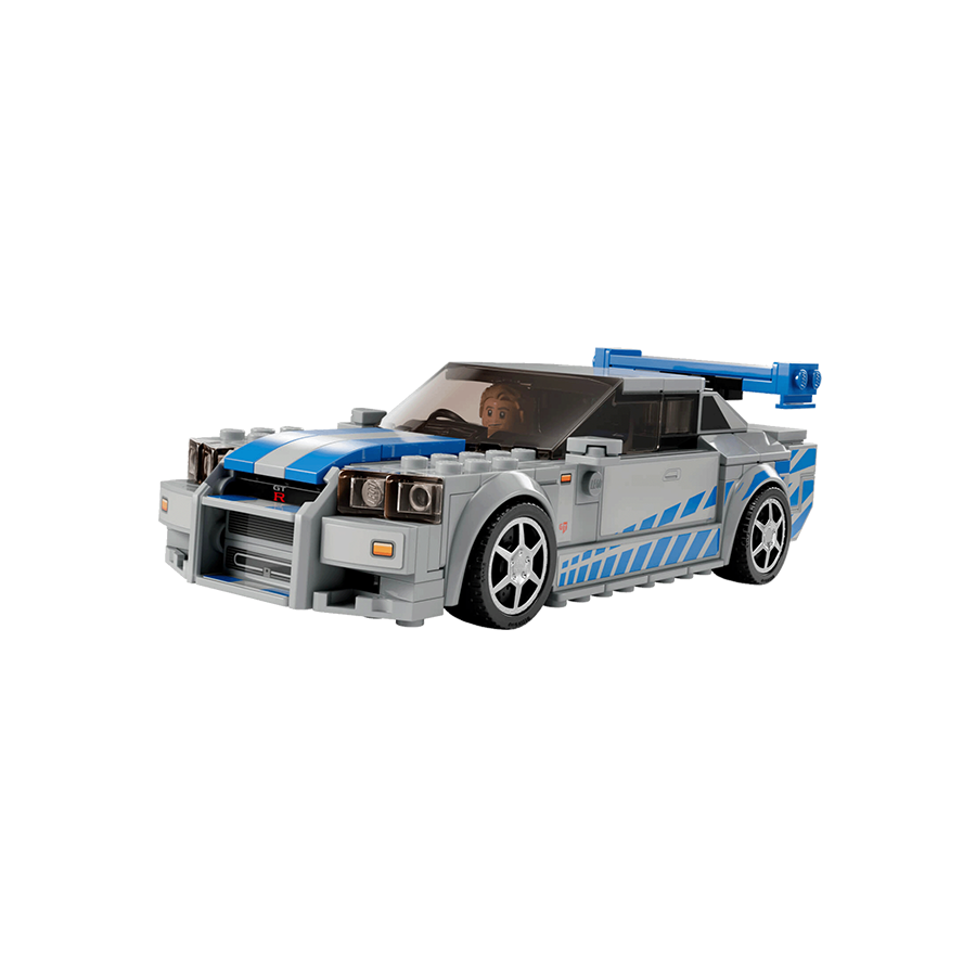 SPEED CHAMPIONS 2 FAST 2 FURIOUS NISSAN SKYLINE GT-R (R34) LEGO 2