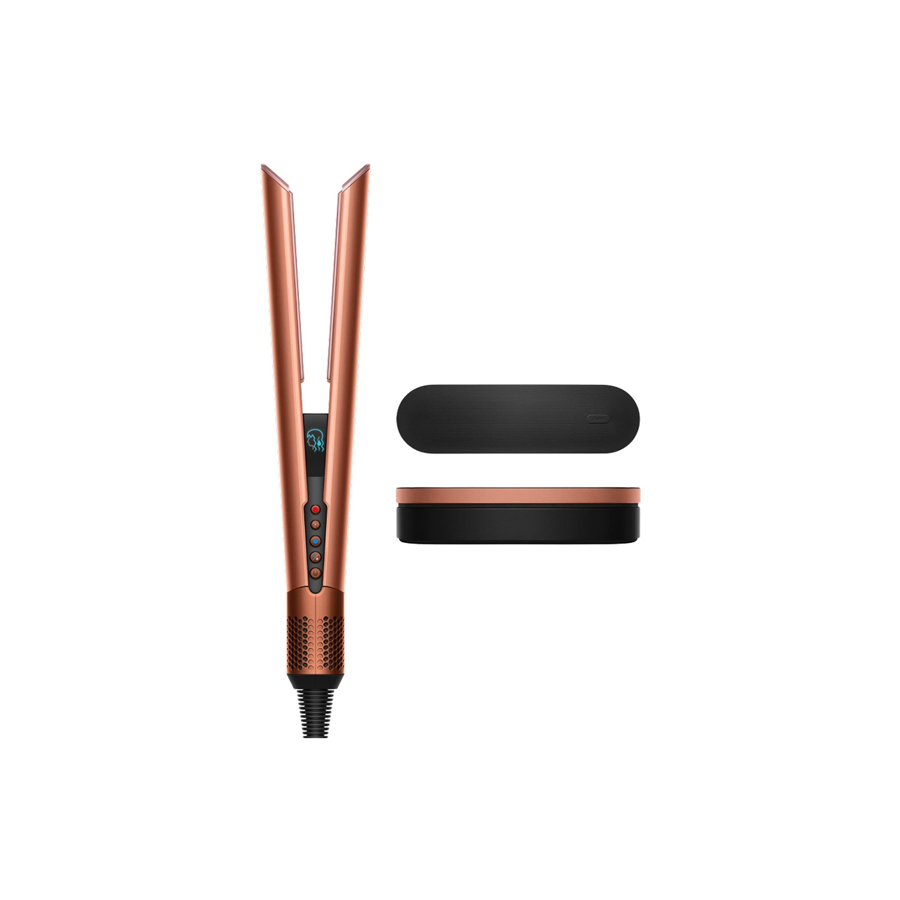 Dyson Pegla za kosu Airstrait Amber Silk/Pink Champagne Limited Edition