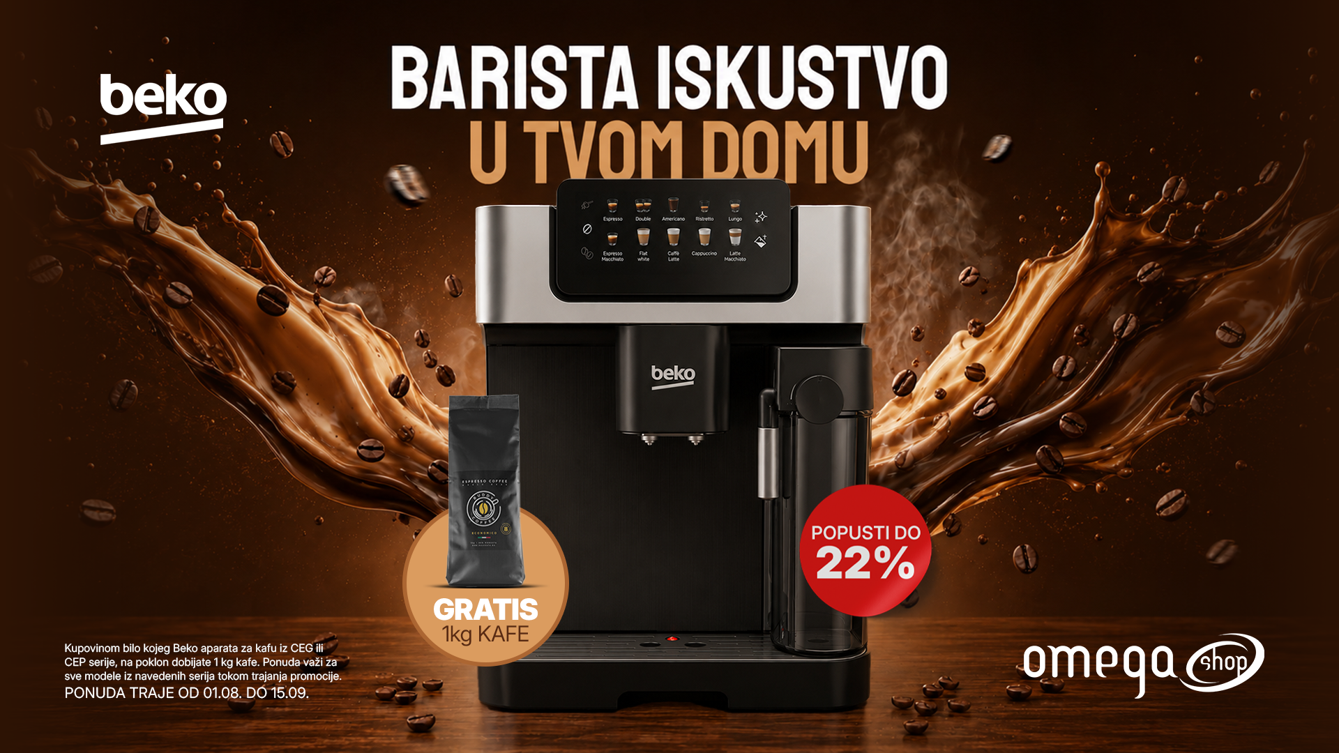 Beko aparati za kafu – barista iskustvo u vašem domu