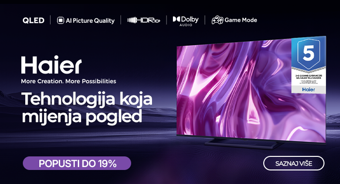 Haier TV banner